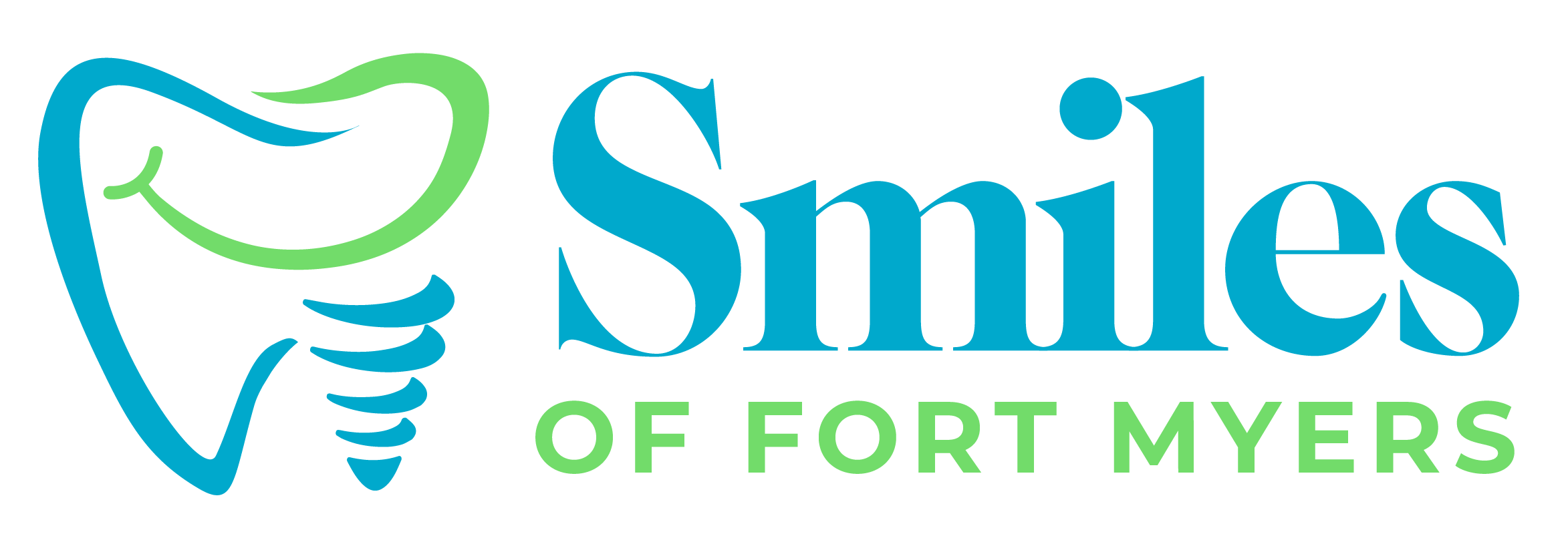 A black background with the words smith of fort worth written in green.